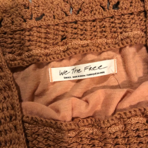 NWT Free People Luca Striped Crochet Dress - Picture 5 of 7